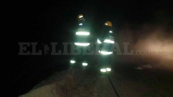 Incendio de una vivienda