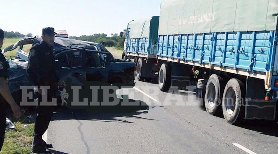 Cinco heridos tras un vuelco cerca de Abra Grande