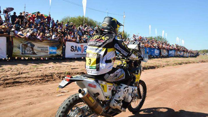 VIDEO  Miraacute un compacto del paso del Dakar por Santiago