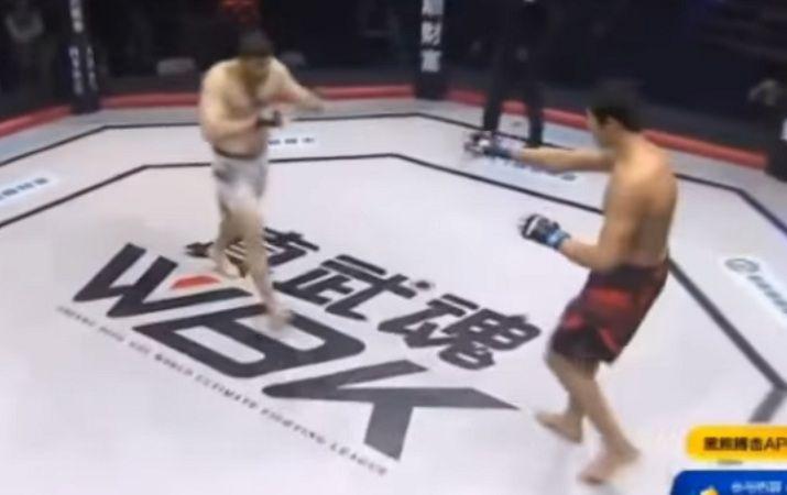 El nocaut maacutes raacutepido y deshonesto de las MMA