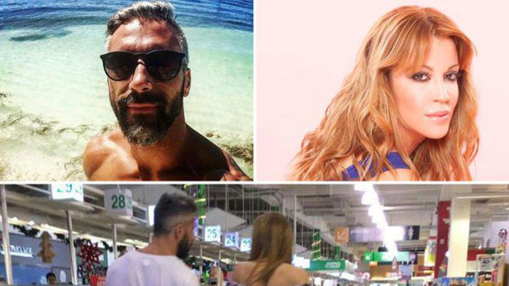 Miriam Lanzoni pasea en Punta del Este con su nuevo novio