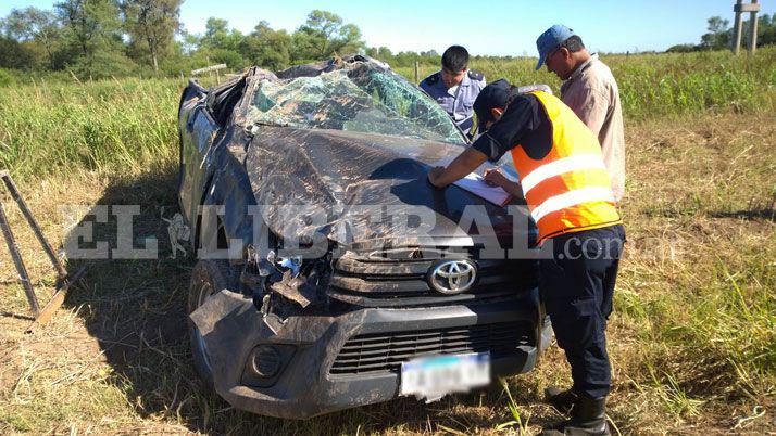 Ruta 89- evitaron el choque con un camioacuten pero terminaron volcando