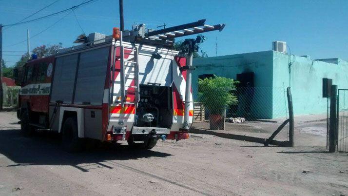 Principio de incendio fue sofocado por los Bomberos