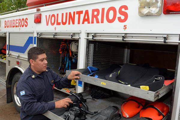 El cuerpo de Bomberos Voluntarios adquirioacute nuevo equipamiento