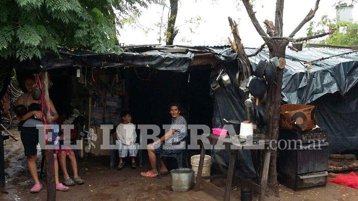 Las lluvias ya superaron los 80 mm y suman 90 las familias afectadas