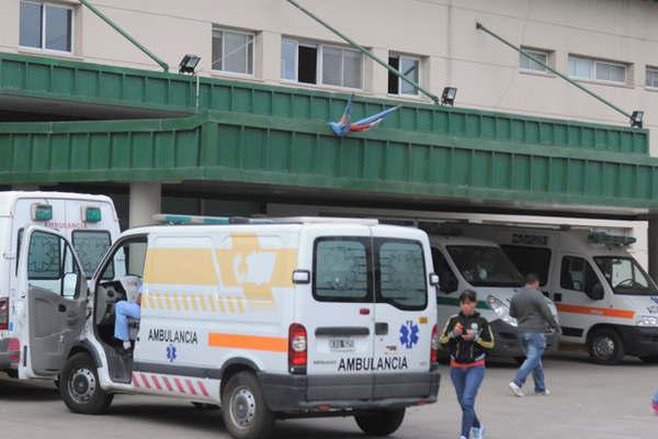 La pareja fue trasladada al hospital Regional