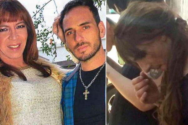 El novio de Lizy  TaglianI le roboacute  trasvestido con ropa de la actriz  