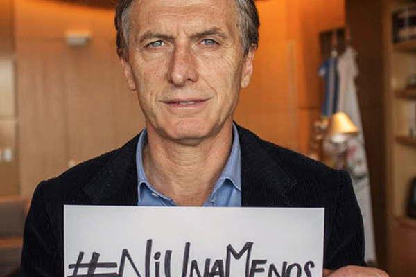 Macri difundioacute el plan para erradicar la violencia de geacutenero