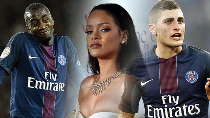 Rihanna habriacutea tenido sexo con dos jugadores del PSG antes del 6-1 con Barcelona