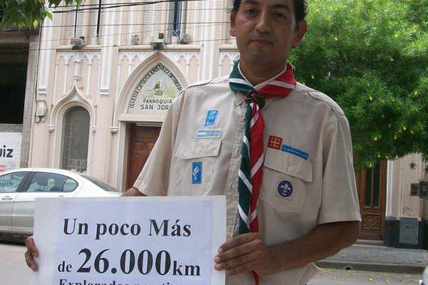 Scout santiaguentildeo participoacute de un proyecto latinoamericano