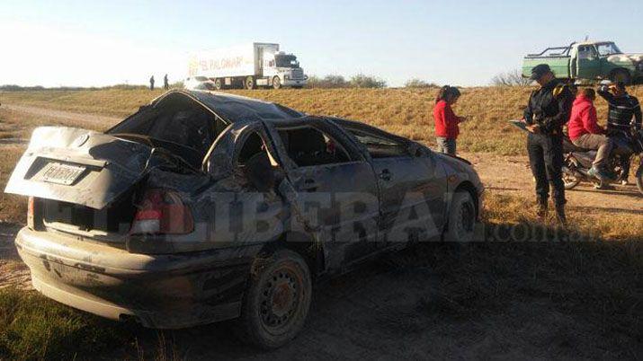 Ruta 9- perdioacute el control de su auto y volcoacute