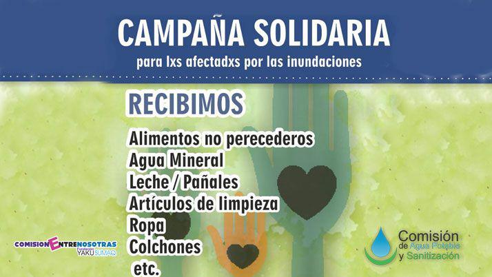 Fundacioacuten Yakusumaq lleva a cabo una campantildea solidaria para ayudar a inundados