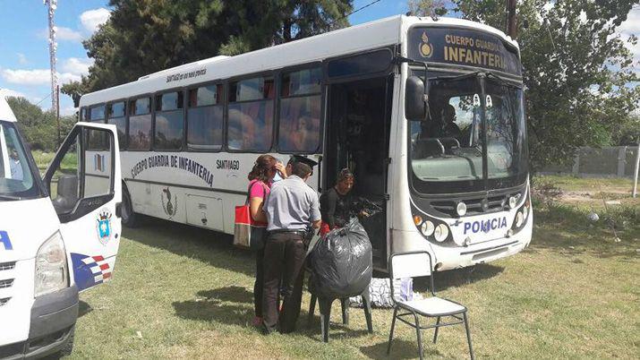 Los evacuados en el Liceo Policial volvieron a sus casas