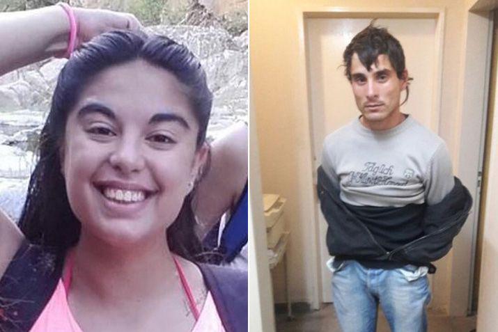 Micaela García y Sebastin Wagner el confeso asesino