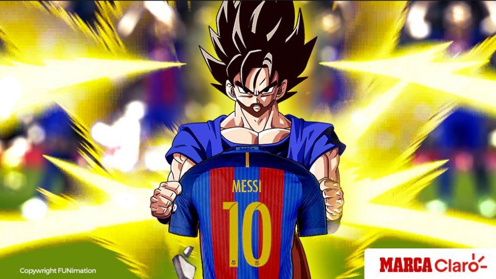 Poder incomparable en el campo Messi es nuestro Goku