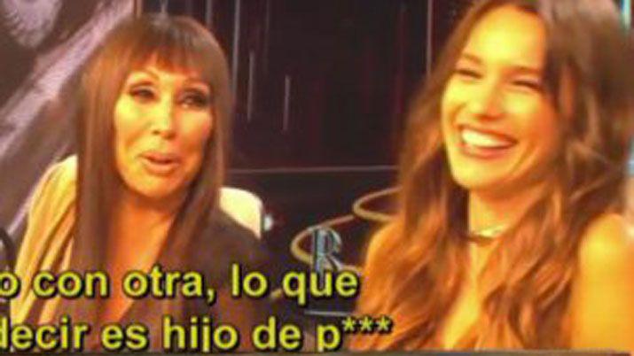 Moria y Pampita a las risotadas por el escndalo de Fede y Laurita