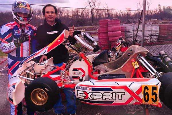 Valentino Bica correraacute en el kartoacutedromo de Buenos Aires