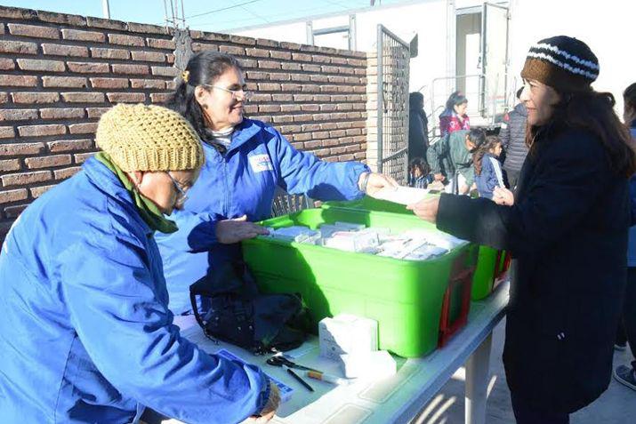 La tarea sanitaria se desarrolló en el Barrio 25 de Mayo