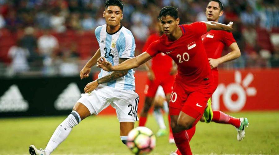 Videos  Argentina derrotoacute a Singapur por 6 a 0