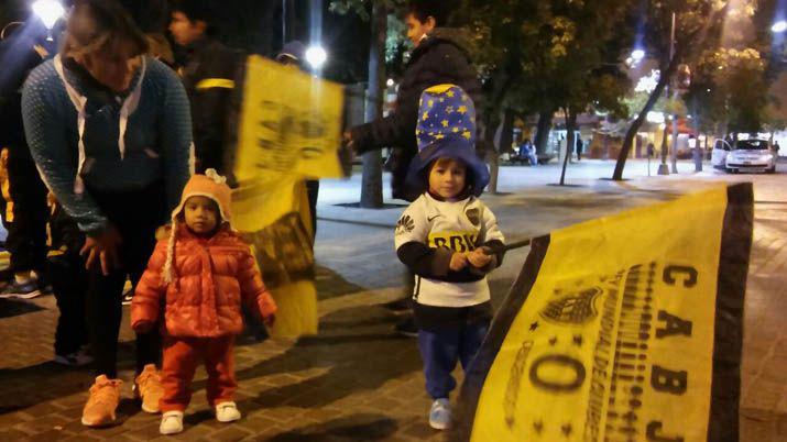 Xeneixes festejaron en la Plaza Libertad miraacute