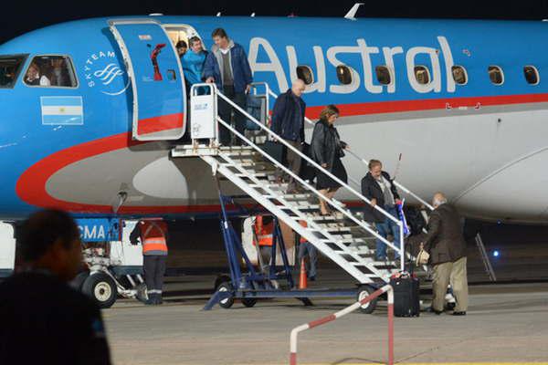 El aerotransporte de pasajeros crecioacute 101-en-porciento- en el primer trimestre 