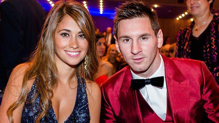 Lionel Messi y Antonela Roccuzzo dieron el sí