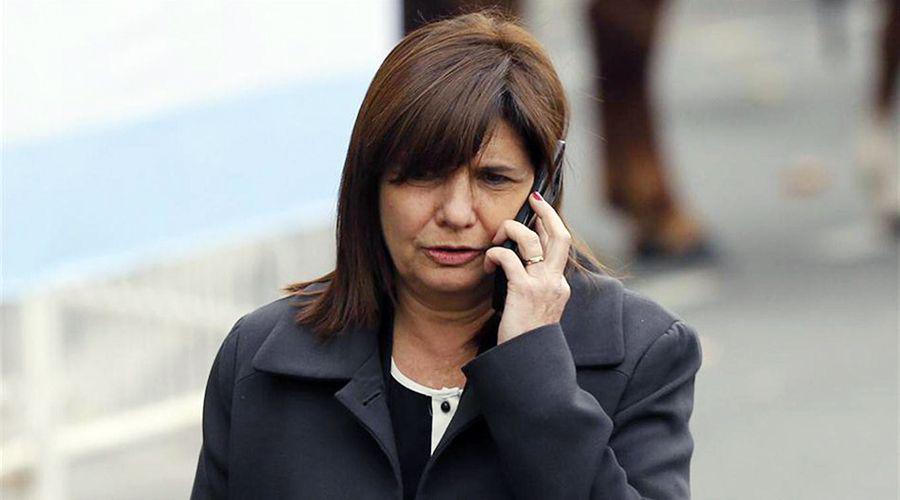 Patricia Bullrich llega a Santiago tras el megaoperativo antidroga