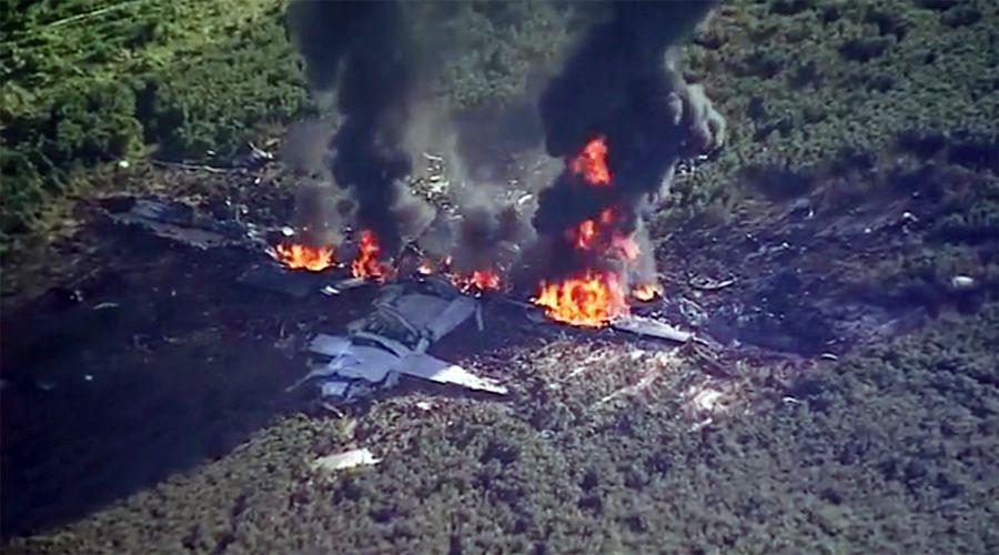 Al menos 16 muertos al estrellarse un avioacuten militar en Mississippi