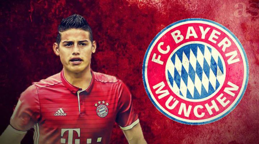 James Rodriacuteguez pasoacute al Bayern Munich