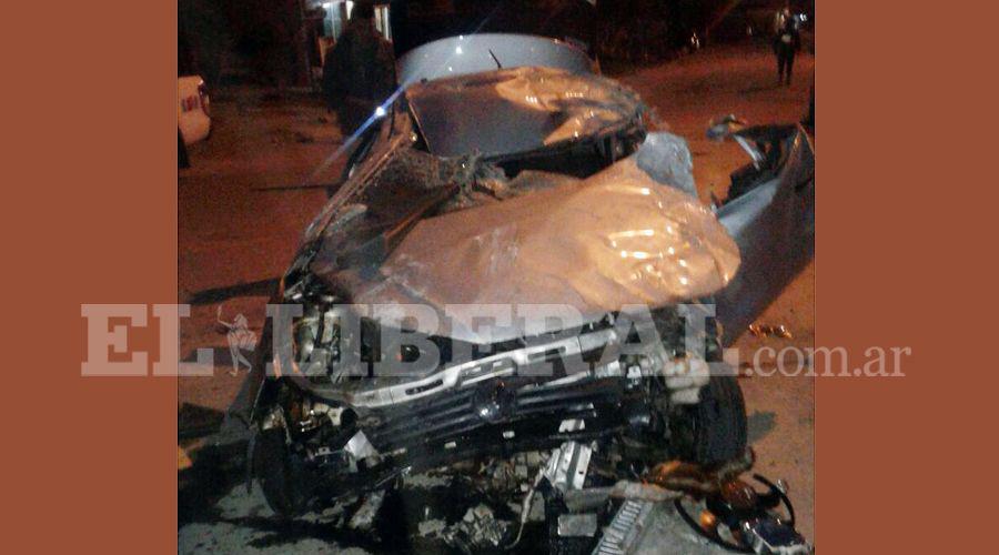 Un muerto tras violento accidente en La Banda