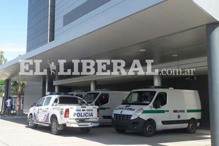 El herido fue derivado de urgencia al Centro de Salud Banda