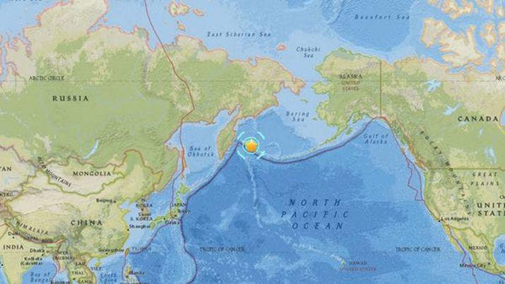 Rusia- un terremoto de 74 grados desencadenoacute una alerta de tsunami