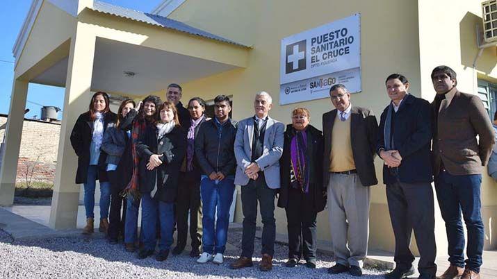 Nueva posta sanitaria en El Cruce departamento Figueroa