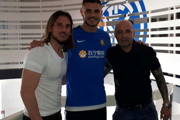 Sampaoli estuvo ahora con Mauro Icardi y le contoacute sobre sus planes