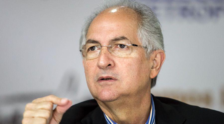 Venezuela- Antonio Ledezma volvioacute al arresto domiciliario