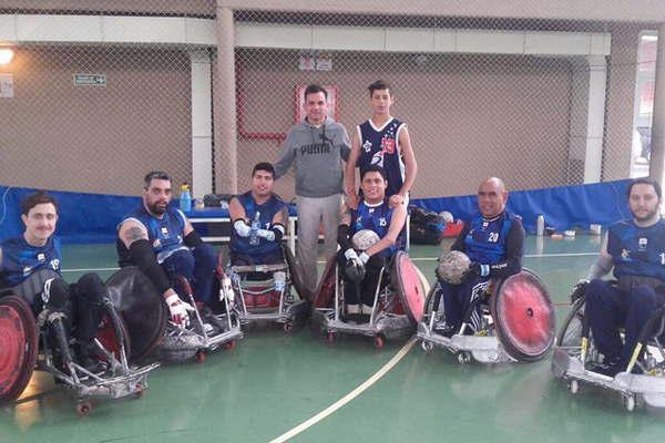 Impulsan el quad rugby en Santiago 