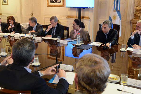 Macri analizoacute con el Gabinete el crecimiento de la economiacutea