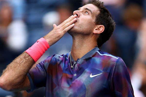 Del Potro ya estaacute  en segunda ronda 