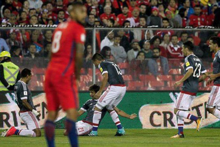 Paraguay goleoacute a Chile en Santiago