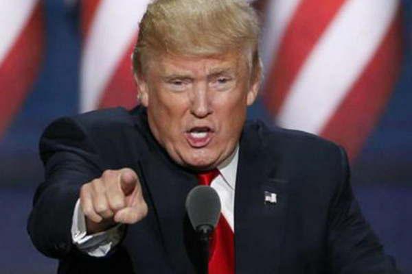 Trump dijo que ante cualquier amenaza daraacute una respuesta militar masiva