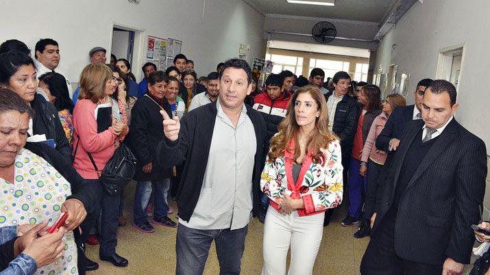 La gobernadora visitó el Hospital Regional