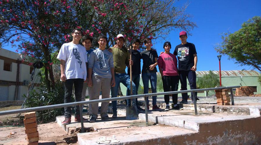 El BMX de Quimili puso manos a la obra en Plaza Auditorium