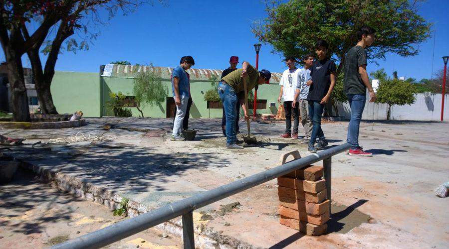 El BMX de Quimili puso manos a la obra en Plaza Auditorium