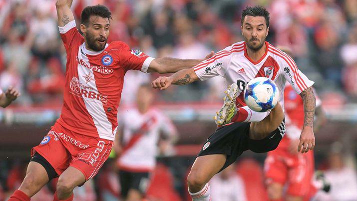 Argentinos le arrebatoacute el triunfo a River en el Monumental