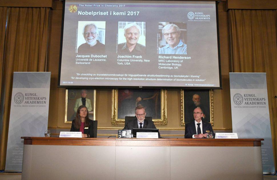 El Nobel de Quiacutemica fue para los creadores de un supermicroscopio