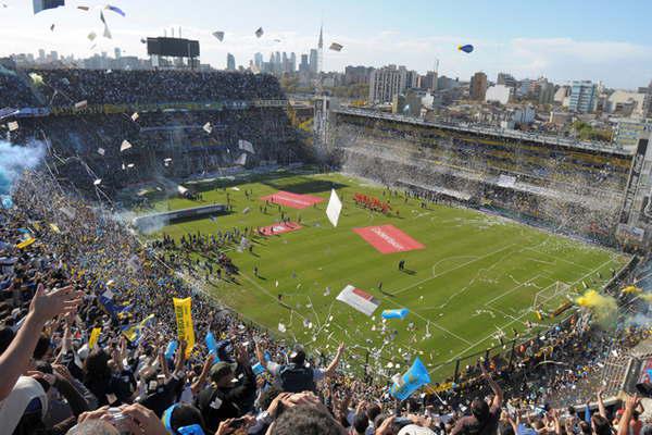 ESCENARIO La Bombonera se prepara para recibir a la selección argentina después de varios años