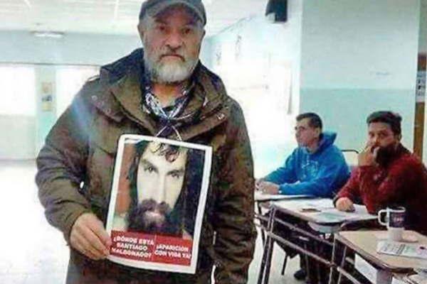 Sergio Maldonado fue a votar con la imagen de Santiago 