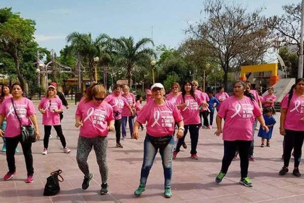 Se realizoacute la Gran Caminata contra el Caacutencer de Mama