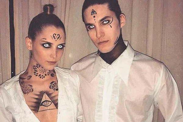 Fran Tinelli festeja Halloween con look de Crepuacutesculo