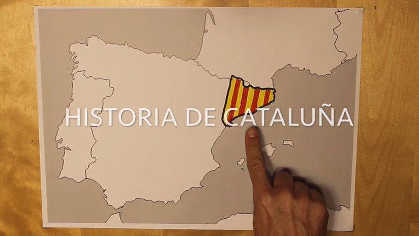 La historia de Cataluntildea en 10 minutos es furor en Internet